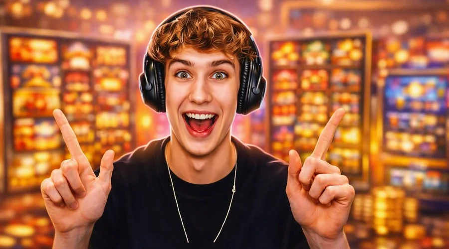 Streamer de cassino ao vivo